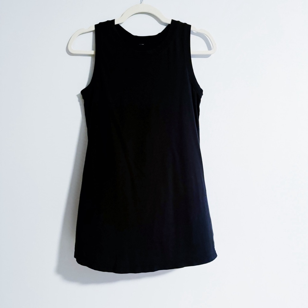 Lululemon - Black Longline Tank Top